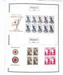 1952-2024, CROIX-ROUGE : Plusieurs collections de carnets