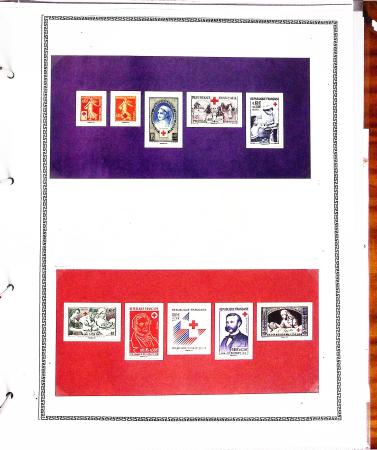 1952-2024, CROIX-ROUGE : Plusieurs collections de carnets
