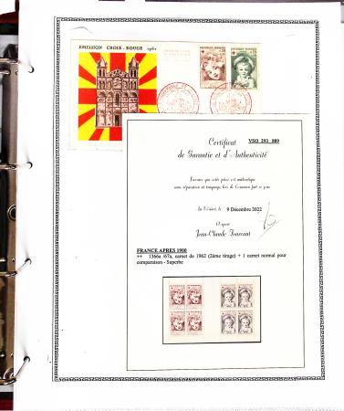 1952-2024, CROIX-ROUGE : Plusieurs collections de carnets