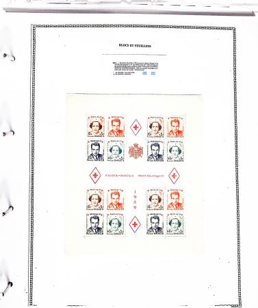 1952-2024, CROIX-ROUGE : Plusieurs collections de carnets