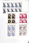 1952-2024, CROIX-ROUGE : Plusieurs collections de carnets