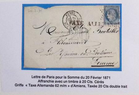 1871-1872, Groupe de 12 lettres dont tricolore de septembre