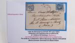 1871-1872, Groupe de 12 lettres dont tricolore de septembre
