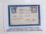 1871-1872, Groupe de 12 lettres dont tricolore de septembre