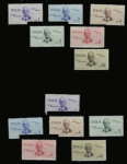 1934 Rome-Mogadishu, two sets of singles and two sets