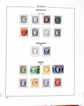 1849-1998, Collection de France en 4 albums Cordier