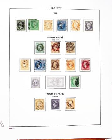 1849-1998, Collection de France en 4 albums Cordier