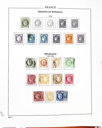 1849-1998, Collection de France en 4 albums Cordier
