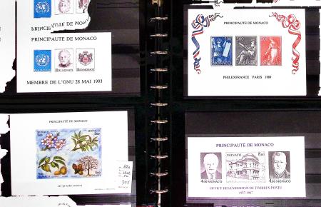 1870-2004, Jolie collection de MONACO avec quelques