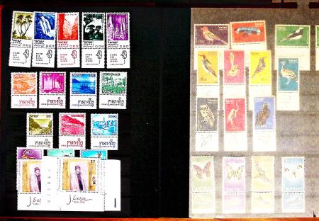 Jolie collection d'Israël en 6 classeurs, ainsi qu'un