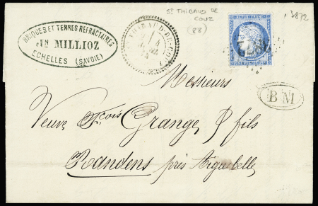 ST THIBAUD DE COUX GC 3872 sur n° 60 +T24 04.04.73