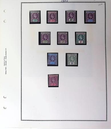 1861-1985, Attractive old-time specialised collection