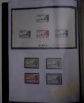 1952, Maroc PA 89 à 92 non émis monument du général Leclerc à Temara + 4 épreuves de luxe individuelles et 1 épreuve collective des 4 timbres + quelques divers Cie du Danube