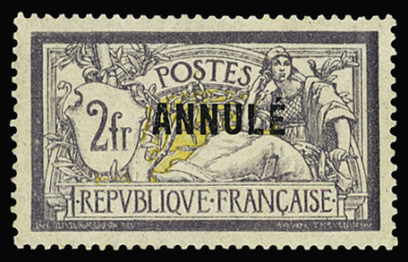 N°122-CI 1 2f violet et jaune, bon centrage, neuf **,