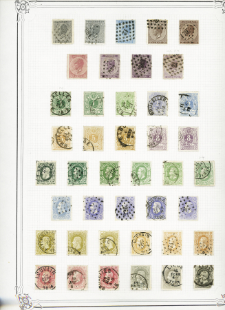 1849-1950, Mint & used collection of Belgium in Yvert