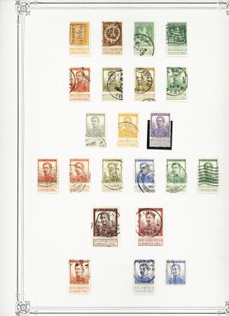 1849-1950, Mint & used collection of Belgium in Yvert