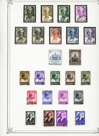 1849-1950, Mint & used collection of Belgium in Yvert