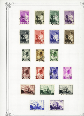 1849-1950, Mint & used collection of Belgium in Yvert