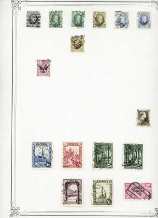 1849-1950, Mint & used collection of Belgium in Yvert