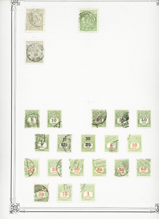 1849-1950, Mint & used collection of Belgium in Yvert