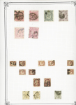 1840-1948 Used collection on 18 Yvert album pages from