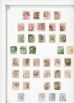 1840-1948 Used collection on 18 Yvert album pages from