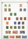 1840-1948 Used collection on 18 Yvert album pages from