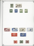 1840-1948 Used collection on 18 Yvert album pages from