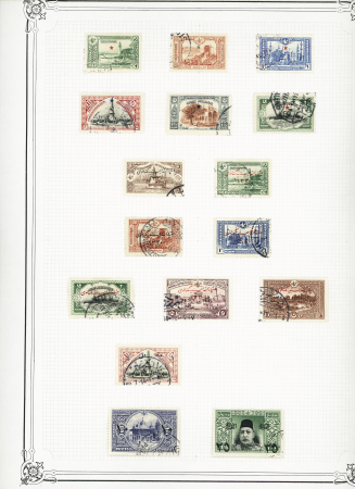 1860-1940, MIDDLE EAST Collection in one large Yvert
