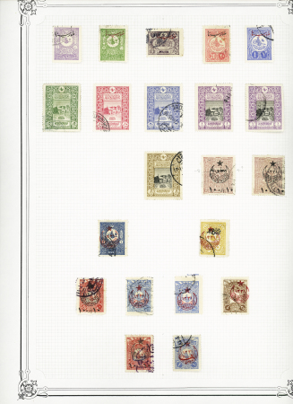 1860-1940, MIDDLE EAST Collection in one large Yvert