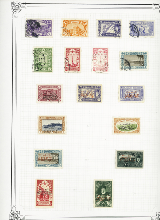1860-1940, MIDDLE EAST Collection in one large Yvert