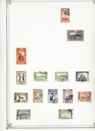 1860-1940, MIDDLE EAST Collection in one large Yvert