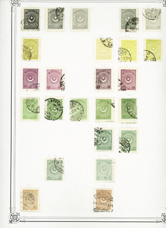 1860-1940, MIDDLE EAST Collection in one large Yvert