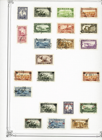 1860-1940, MIDDLE EAST Collection in one large Yvert
