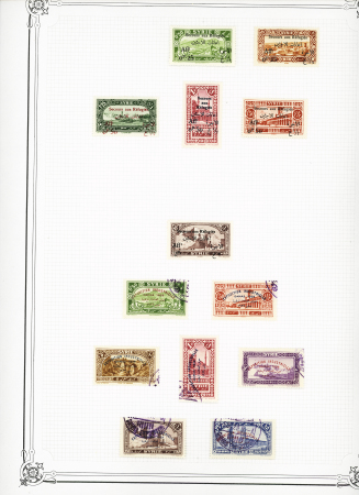 1860-1940, MIDDLE EAST Collection in one large Yvert