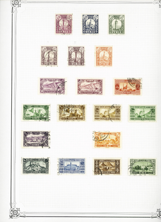 1860-1940, MIDDLE EAST Collection in one large Yvert
