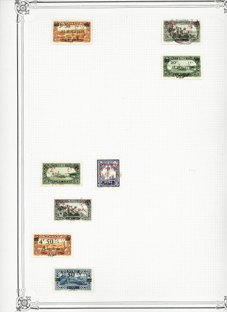 1860-1940, MIDDLE EAST Collection in one large Yvert