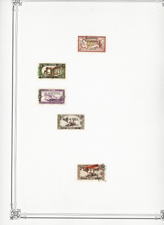 1860-1940, MIDDLE EAST Collection in one large Yvert
