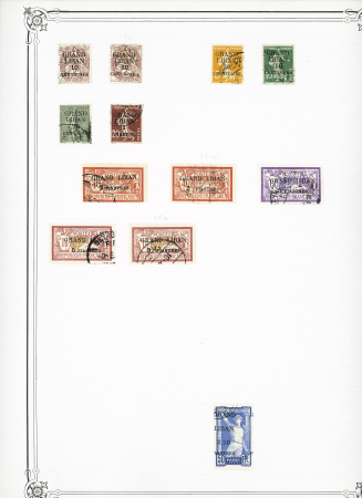 1860-1940, MIDDLE EAST Collection in one large Yvert