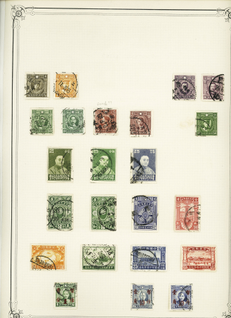 1865-1940, Attractive and valuable Imperial China collection