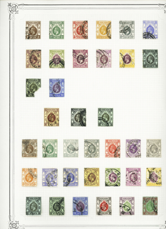 1862-1930, FOREIGN POST-OFFICES in China, mint & used