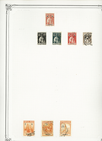 1862-1930, FOREIGN POST-OFFICES in China, mint & used