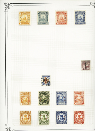 1862-1930, FOREIGN POST-OFFICES in China, mint & used
