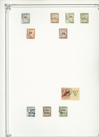 1862-1930, FOREIGN POST-OFFICES in China, mint & used