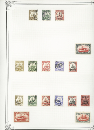 1862-1930, FOREIGN POST-OFFICES in China, mint & used