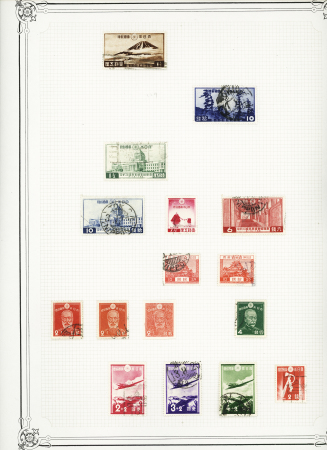 1872-1940, Mint & used collection of 15 Yvert album