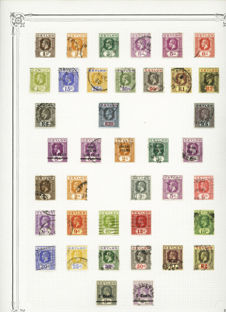1857-1940, Mint and used collection on 12 Yvert album