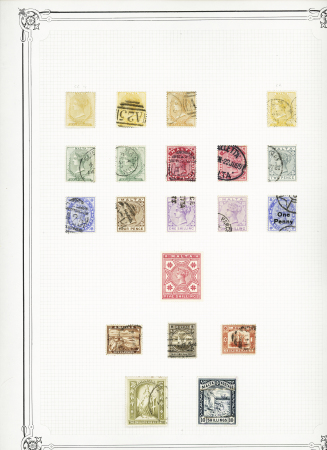 ca.1855-1940, AUSTRAL-ASIA, Mint & used collection