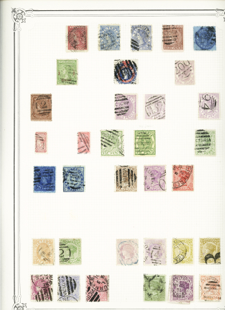 ca.1855-1940, AUSTRAL-ASIA, Mint & used collection