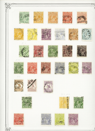 ca.1855-1940, AUSTRAL-ASIA, Mint & used collection